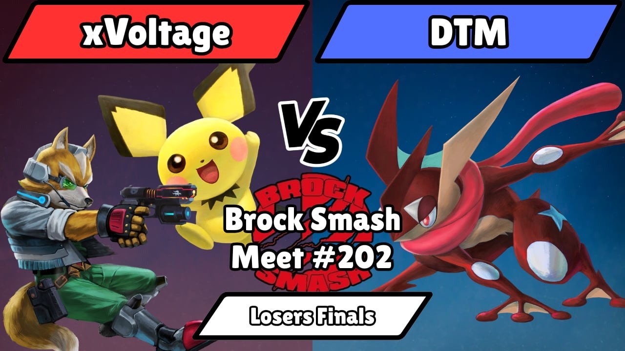 BSM 202 - xVoltage (Pichu, Fox) vs DTM (Greninja) - Losers Finals