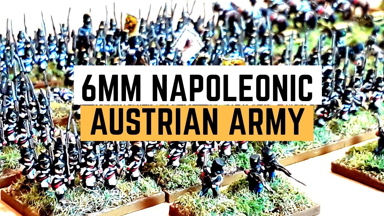 Генерал армии. 6 мм, австрийская армия Наполеона.
