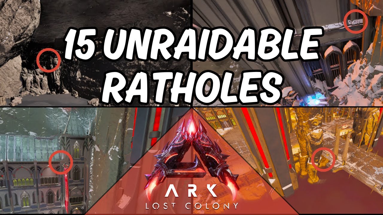 15 NEW UNSEEN Ratholes on Lost Colony | For Official Servers