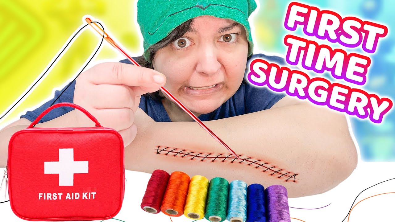 Trying Surgery For First Time With CHEAP Medical Kit