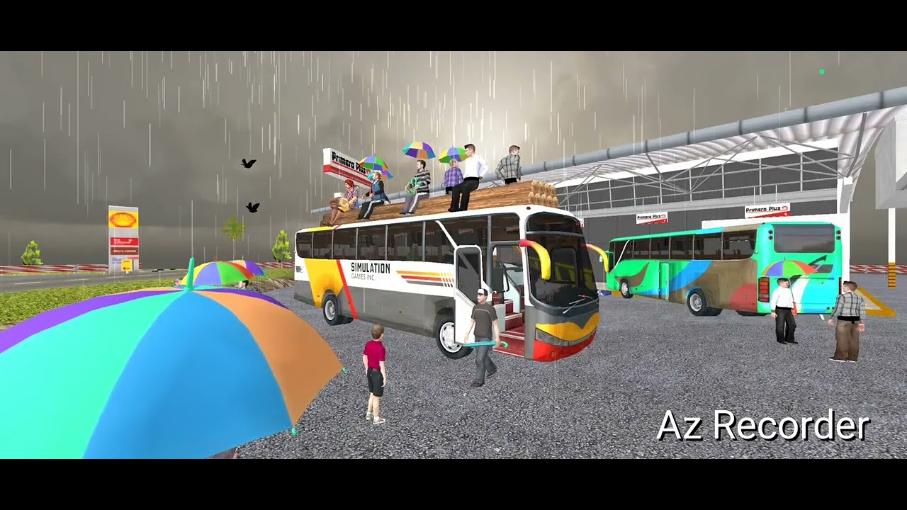 Uphill Bus Simulator Driving Game 3d Indian Volvo Bus Gameplay Video Android 