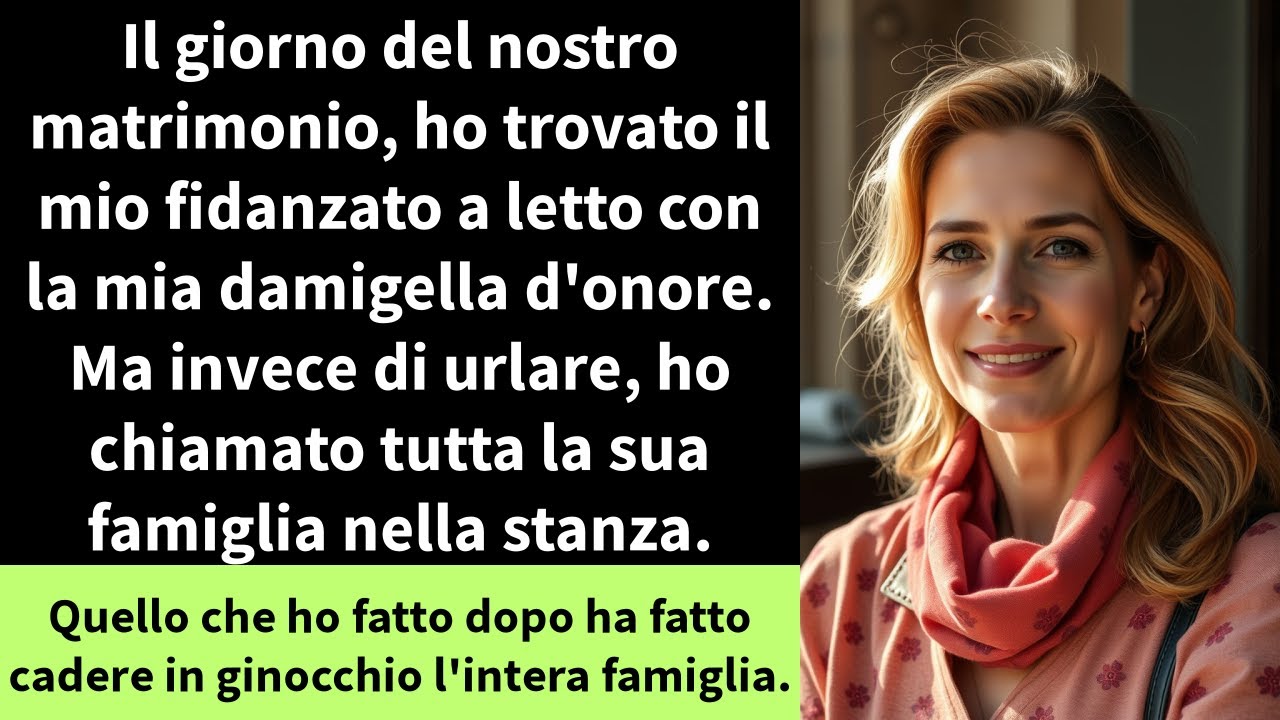 Il giorno del nostro matrimonio, ho trovato il mio fidanzato a letto con la mia damigella d'onore.