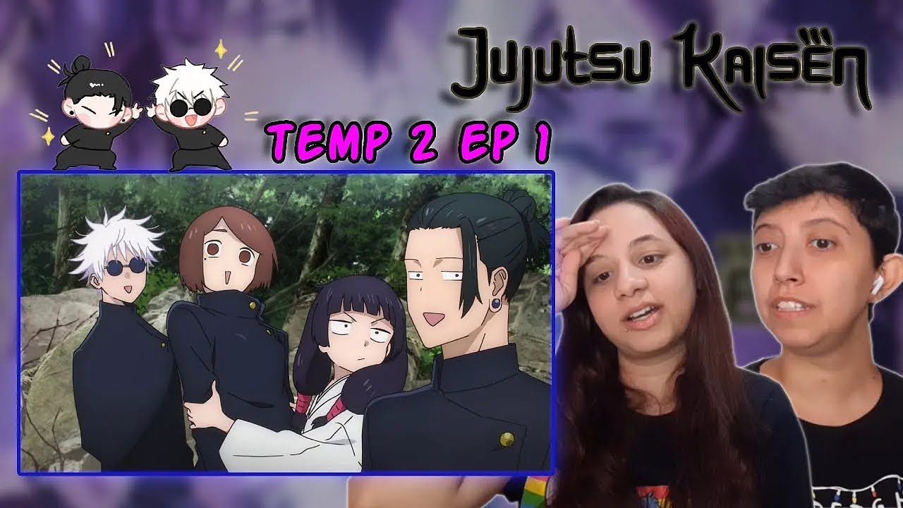 FINALMENTE GOJO E GETO! JUJUTSU KAISEN 2ªTEMPORADA EP 1