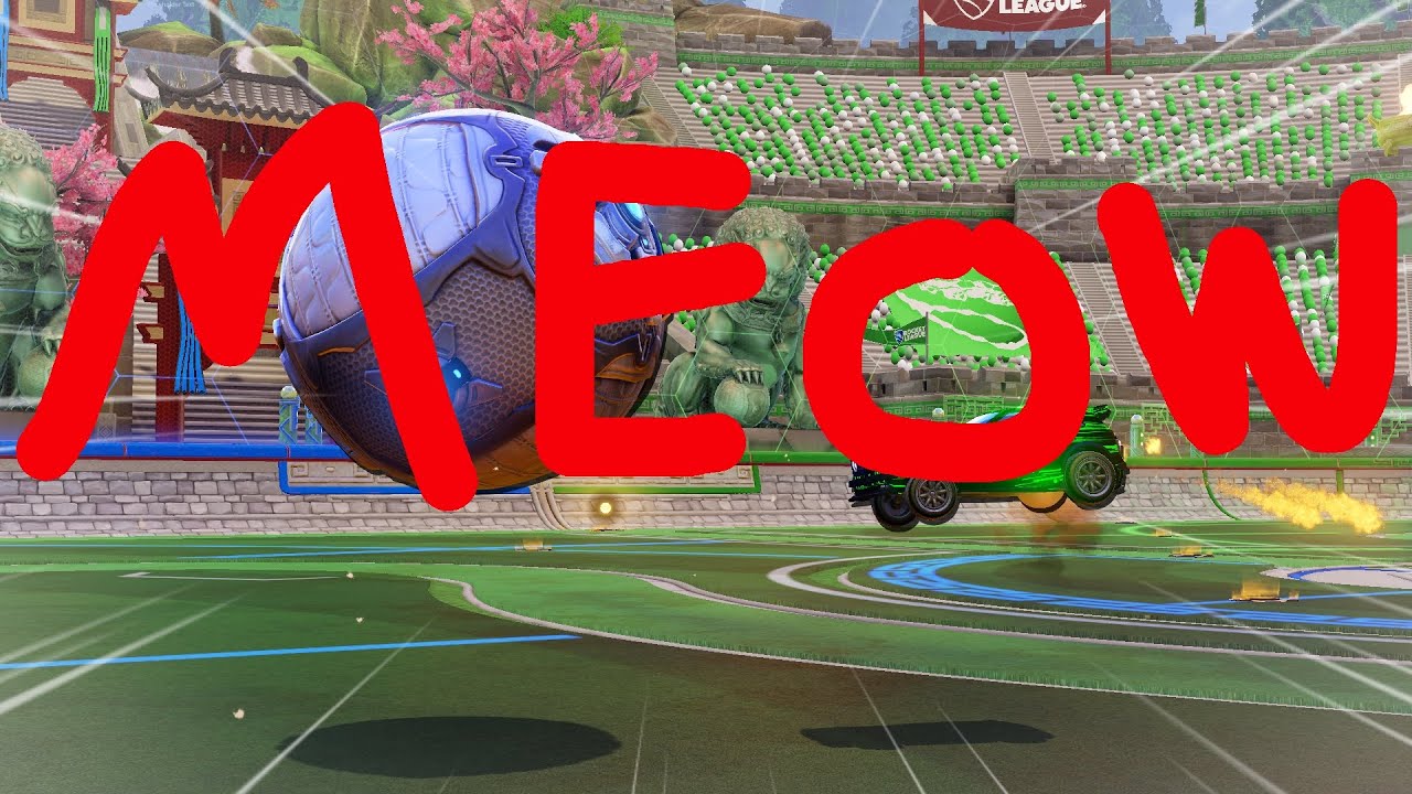 Rocket League w/ the MEOW MEOW MEOWs