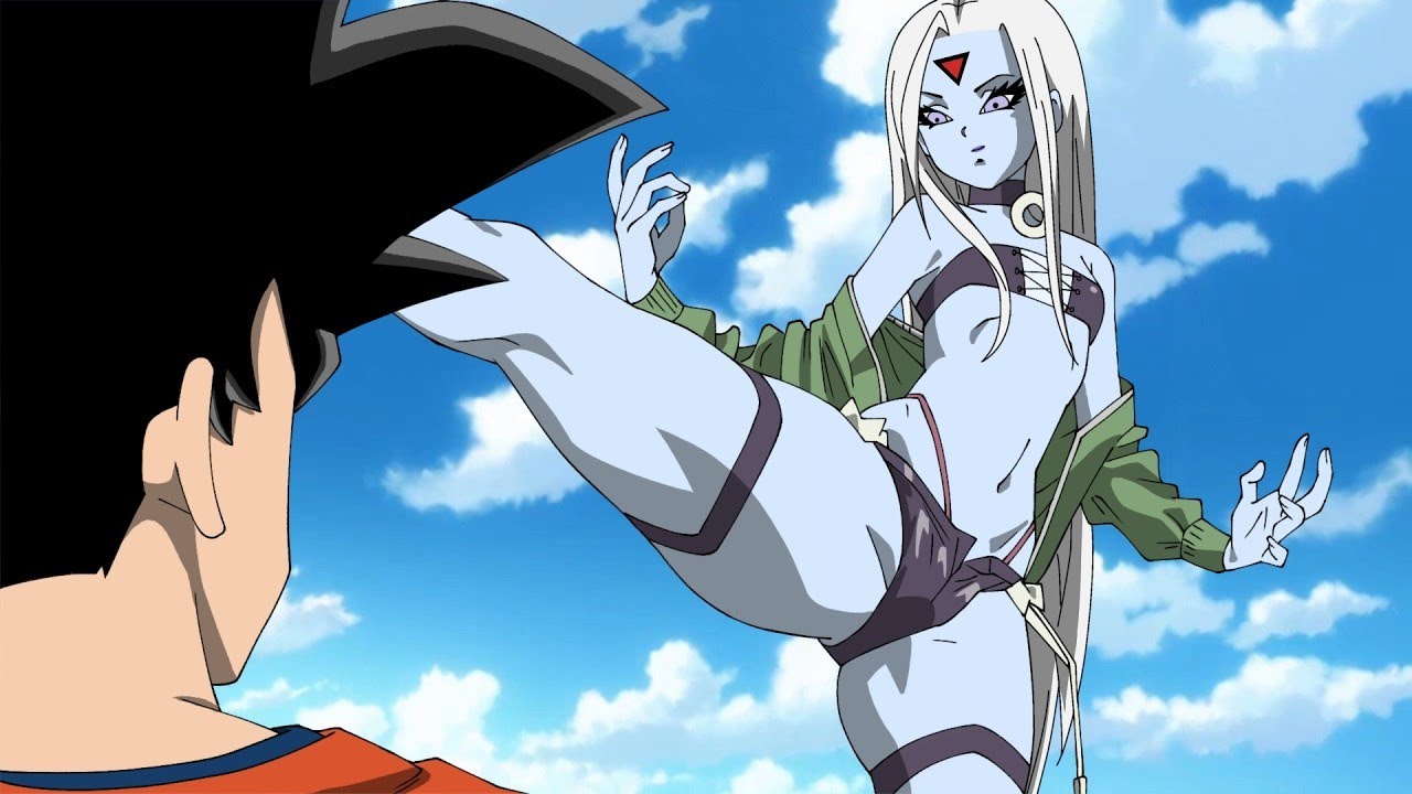 Goku encontra a Criadora de Todos os Anjos e Recebe Poderes para Derrotar o Saiyajin Maligno !
