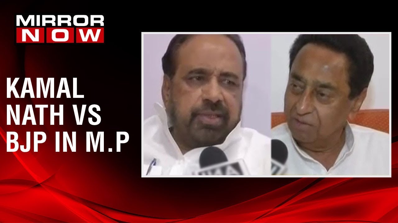 Kamal Nath accepts BJP's challenge for floor test to prove majority in government
