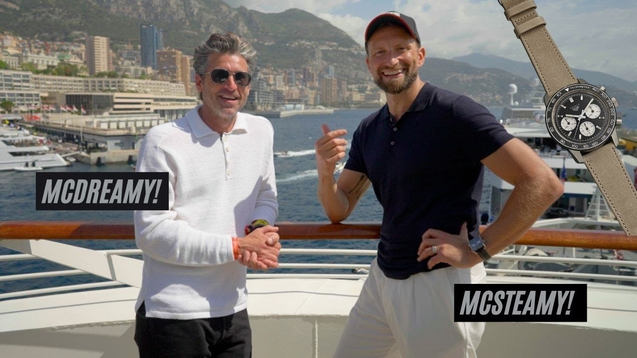 McDreamy Patrick Dempsey wants to tell you his 3 favourite TAG Heuers!