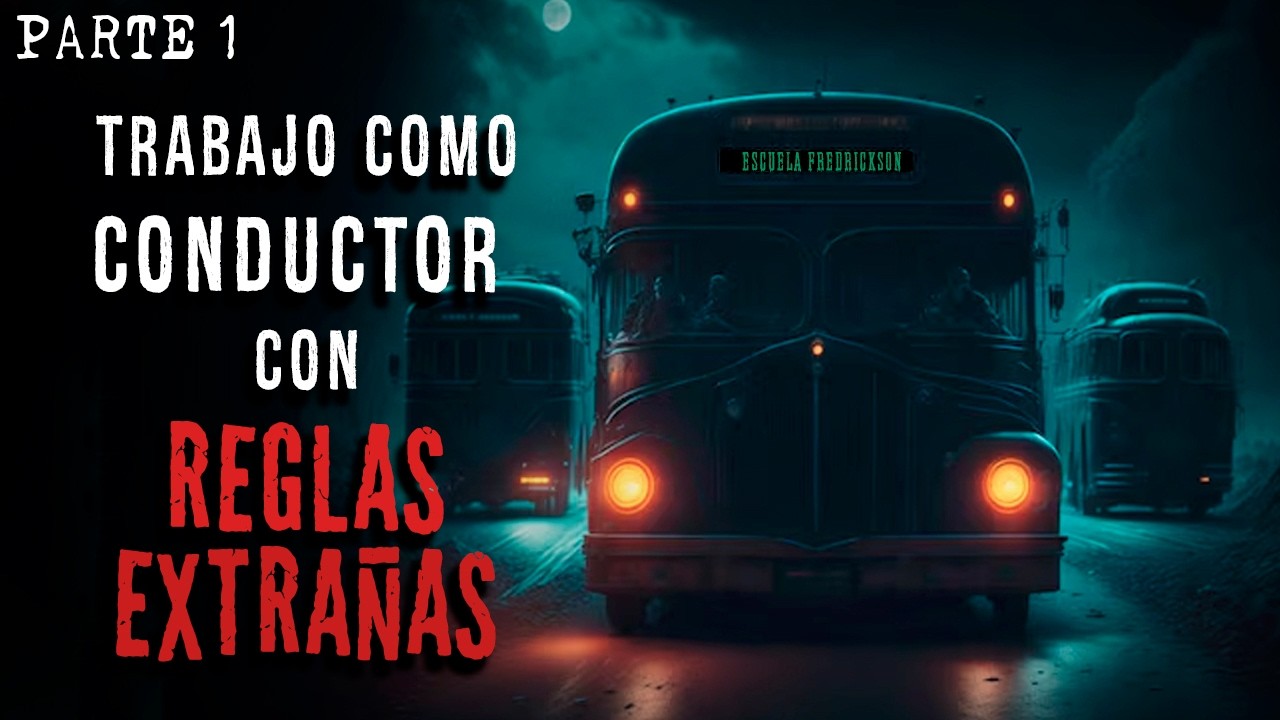 Trabajo como CONDUCTOR de un autobús con REGLAS EXTRAÑAS | Parte 1| Creepypasta  | Ciudadano Z