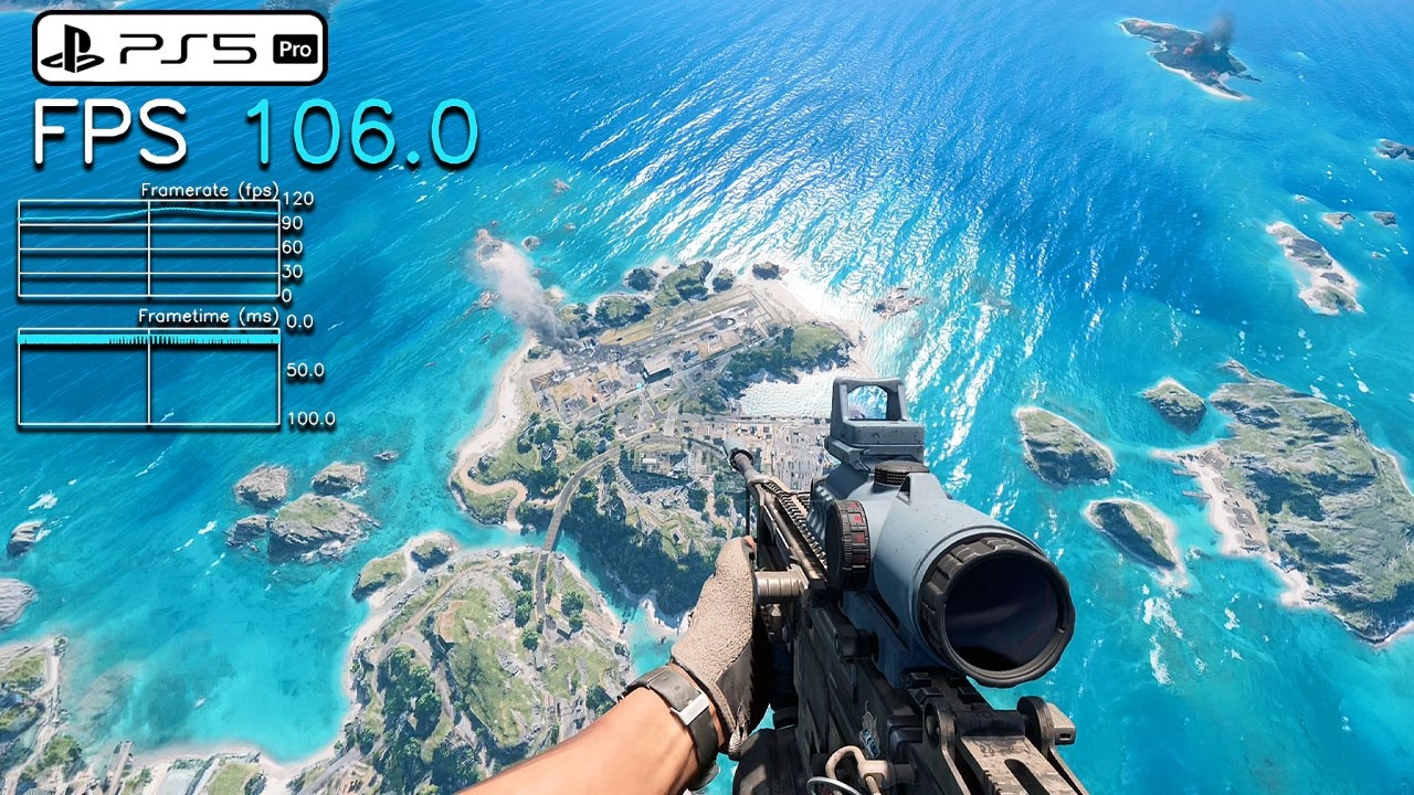 Battlefield 6 - Season 4 PS5 PRO 120hz Frame Rate Performance