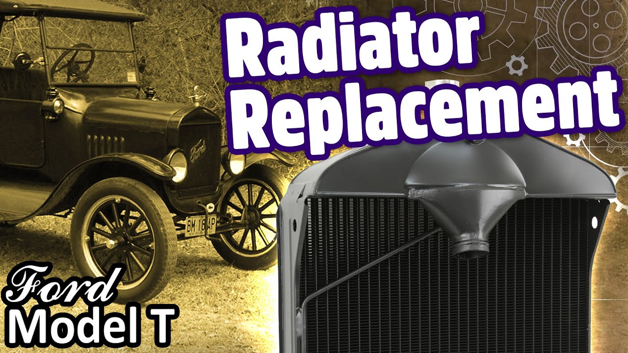 Ford Model T — замена радиатора