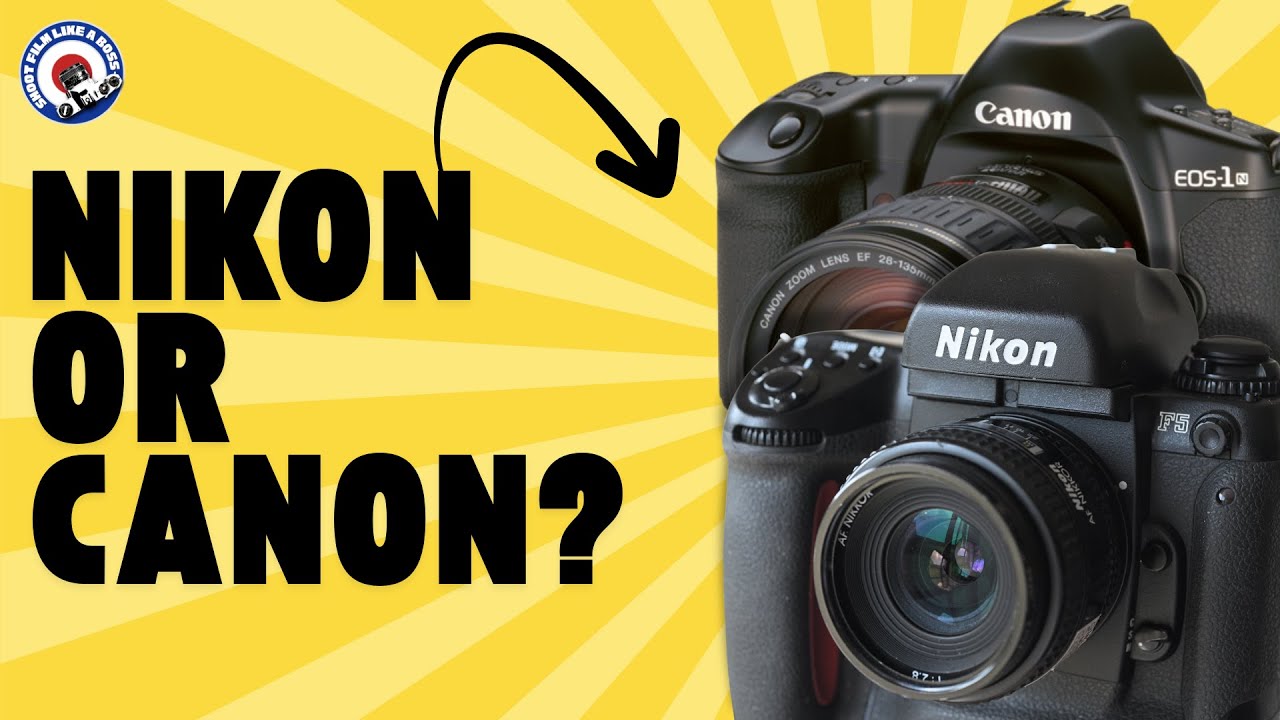 Canon vs Nikon. Was the NIKON F5 the KING of the SLR Cameras?