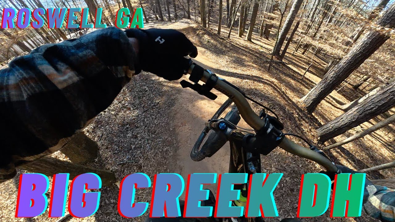 Trying to get in some jump practice! Big Creek DH | Roswell GA
