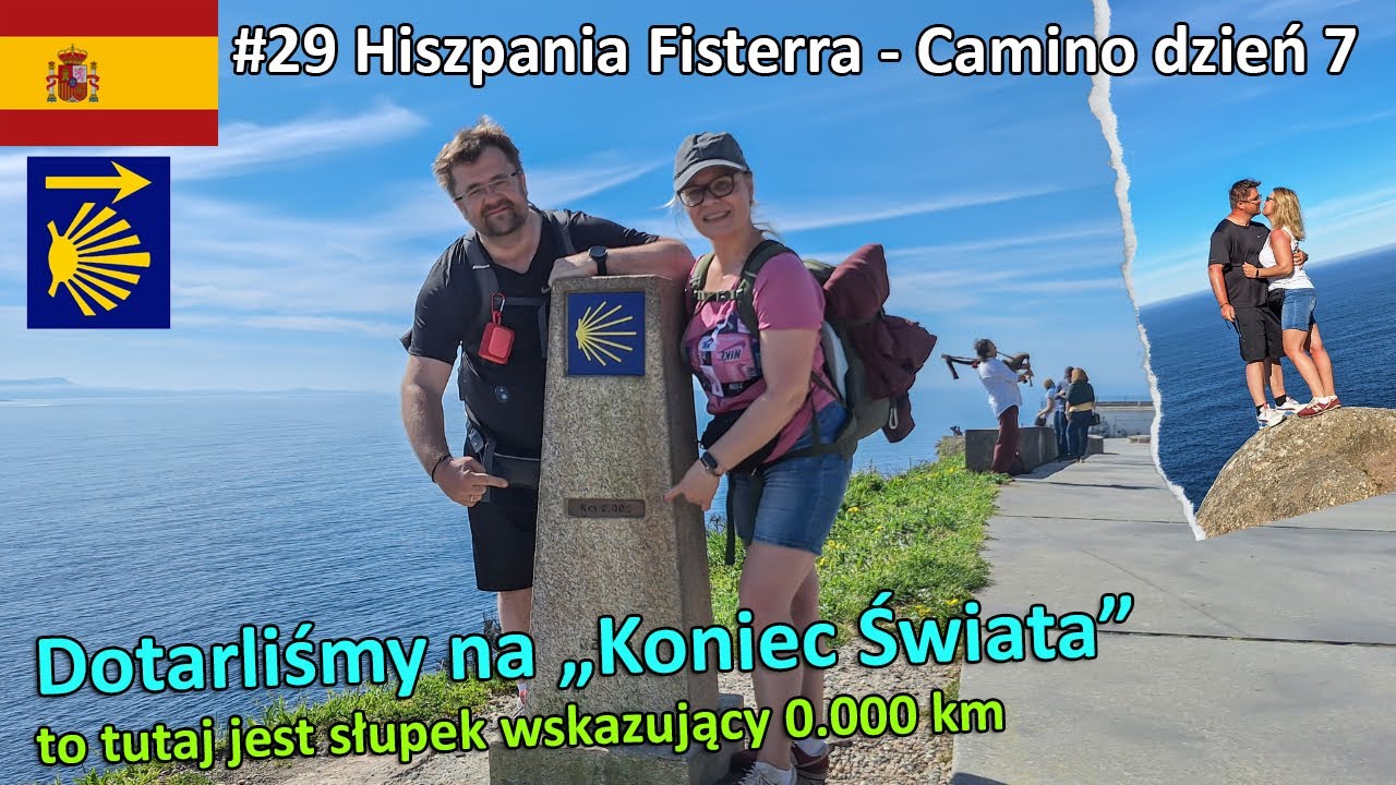 #29 - Nasze pierwsze Camino - szlak portugalski -  dzień 7 - Fisterra czyli 