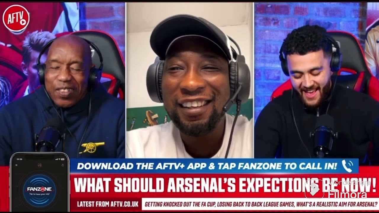 A Clip Of My Interview On @AFTVmedia Fanzone | #arsenal #football #uk