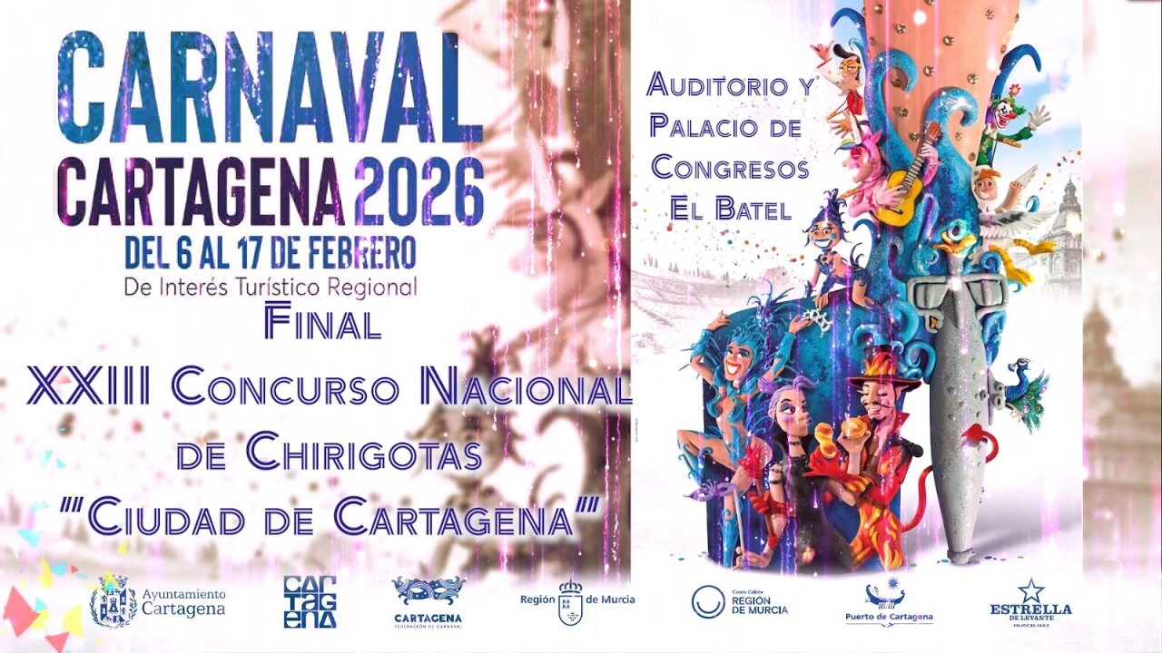 FINAL DEL XXIII CONCURSO DE CHIRIGOTAS CIUDAD DE CARTAGENA