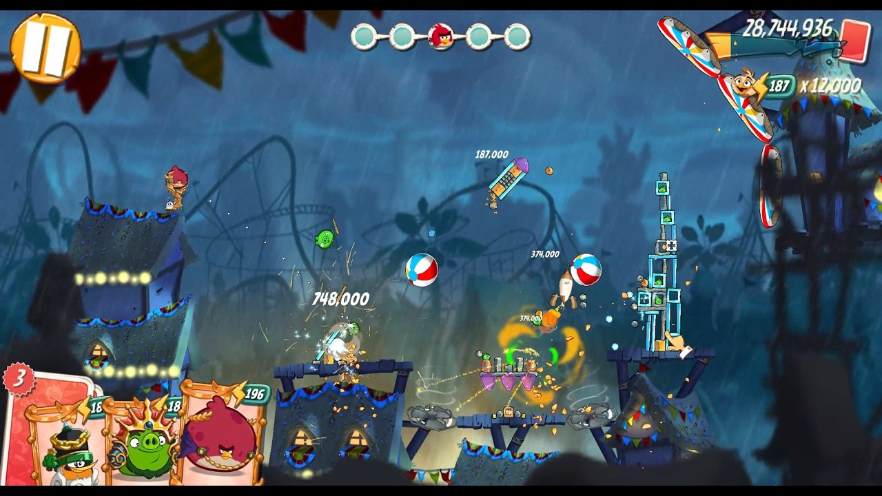 Angry Birds 2 Windows PC King Pig Panic (KPP) today for extra Melody card (February 7, 2026)
