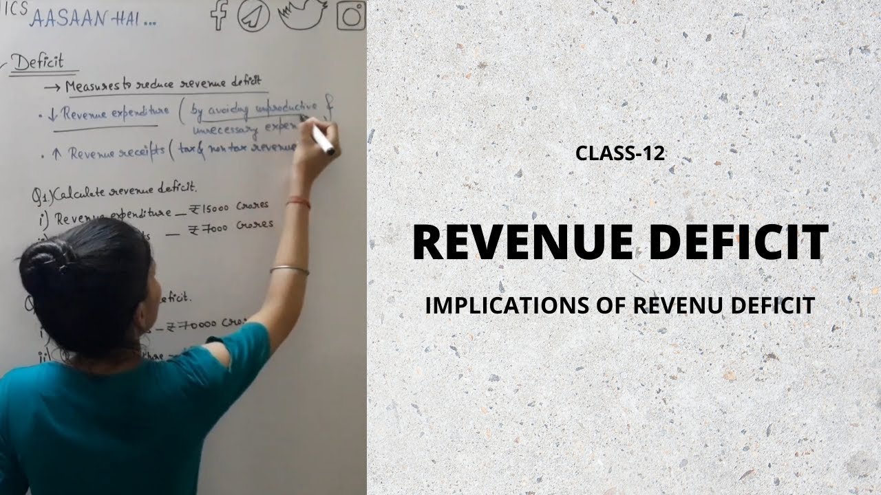 Revenue Deficit | Implications | Budgetary deficit | Budget | Class-12 | 