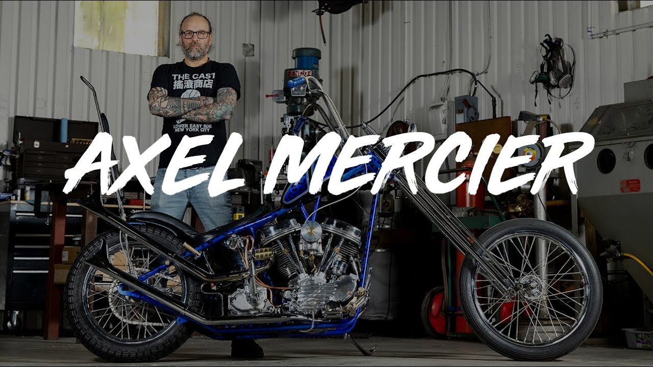 Финалист конкурса Biltwell People's Champ 2022 года — Аксель Мерсье