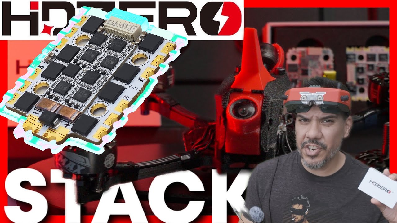 Build a racing drone in 13 mins - HDZero Halo stack