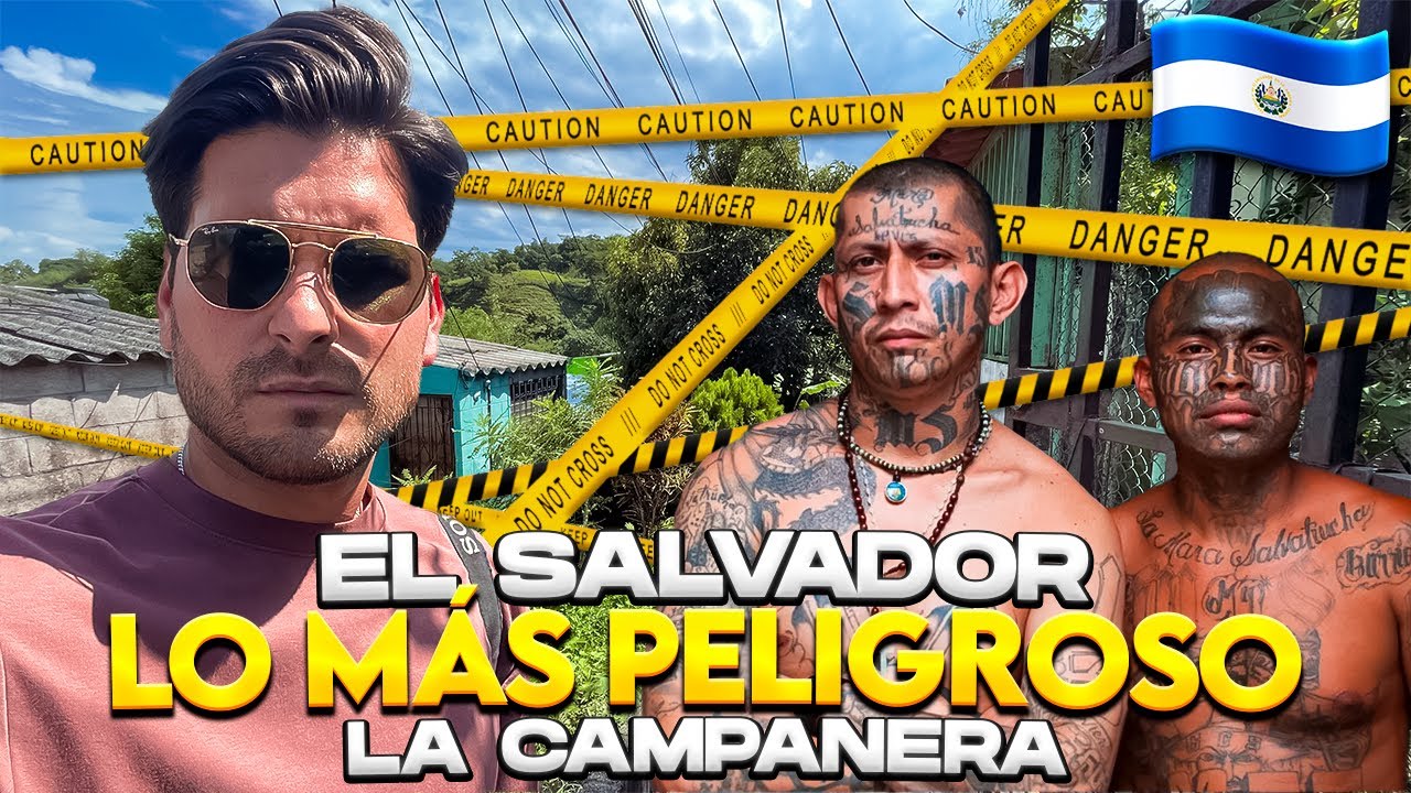 Entré al BARRIO MÁS PELIGROSO de EL SALVADOR 🇸🇻 | La CAMPANERA, SIN OCULTAR NADA - Gabriel Herrera