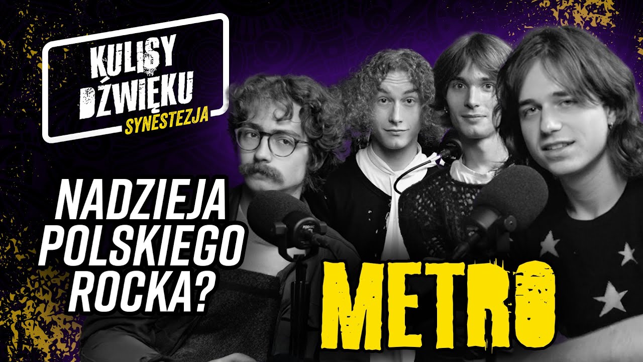 Metro &ndash; alternatywa, kt&oacute;ra podbija scenę | Kulisy dźwięku w Synestezji