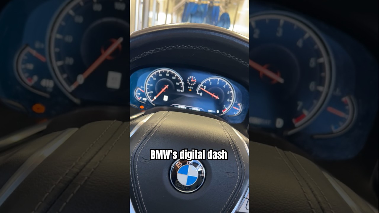 Digital Dash on BMW 😳 