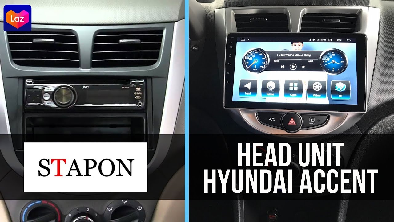 STAPON Android Head Unit for Hyundai Accent 2011-2018