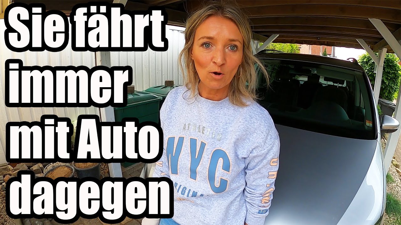 Marie fährt immer mit Auto dagegen 😎 AddiHabibi Vlog