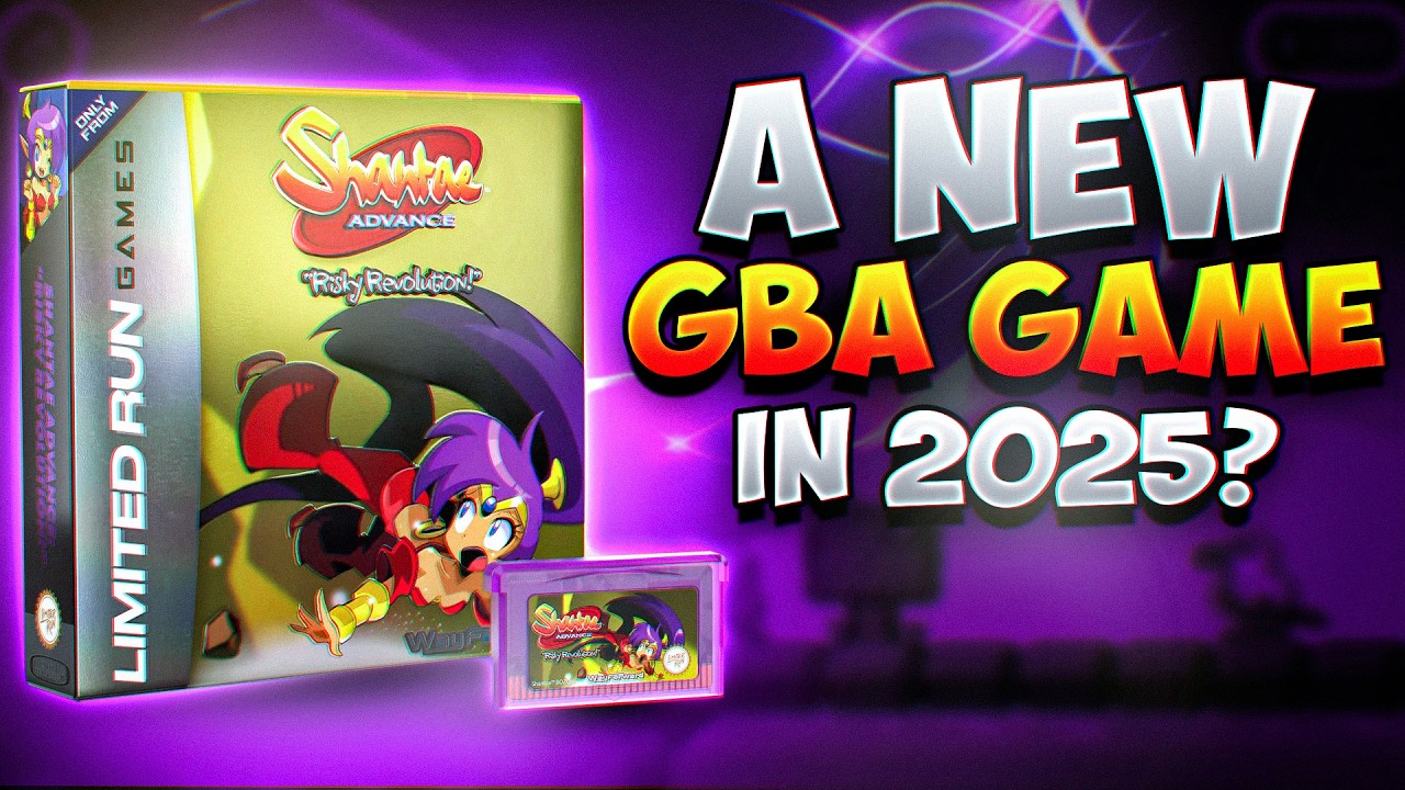 The GBA Just Got a New Game in 2025! - Shantae Risky Revolution Review