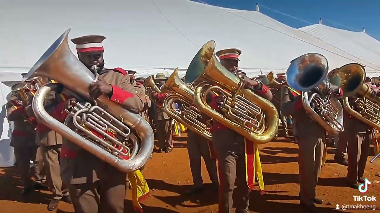 St Paul HQ Brass Band Morena Boloka Sechaba Sa Heso August 2023.
