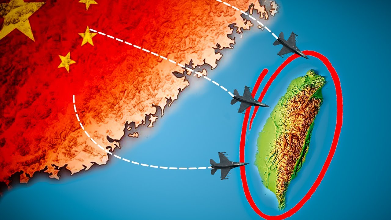 الغزو الصيني على تايوان | سناريو الحرب العالمية الثالثة☢️ 🇨🇳 × 🇹🇼