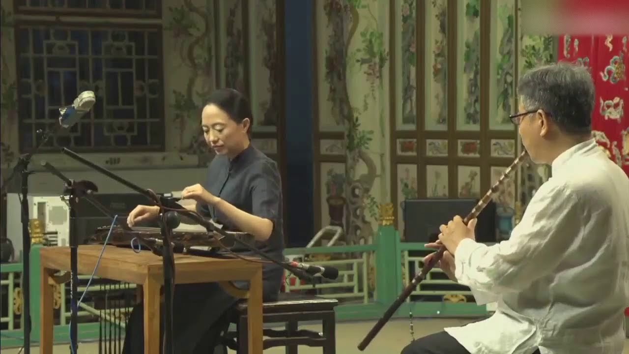 林晨、王建欣琴箫合奏古琴名曲《忆故人》 Lin Chen and Wang Jianxin “Yi Gu Ren” (“Thinking of an Old Friend”)