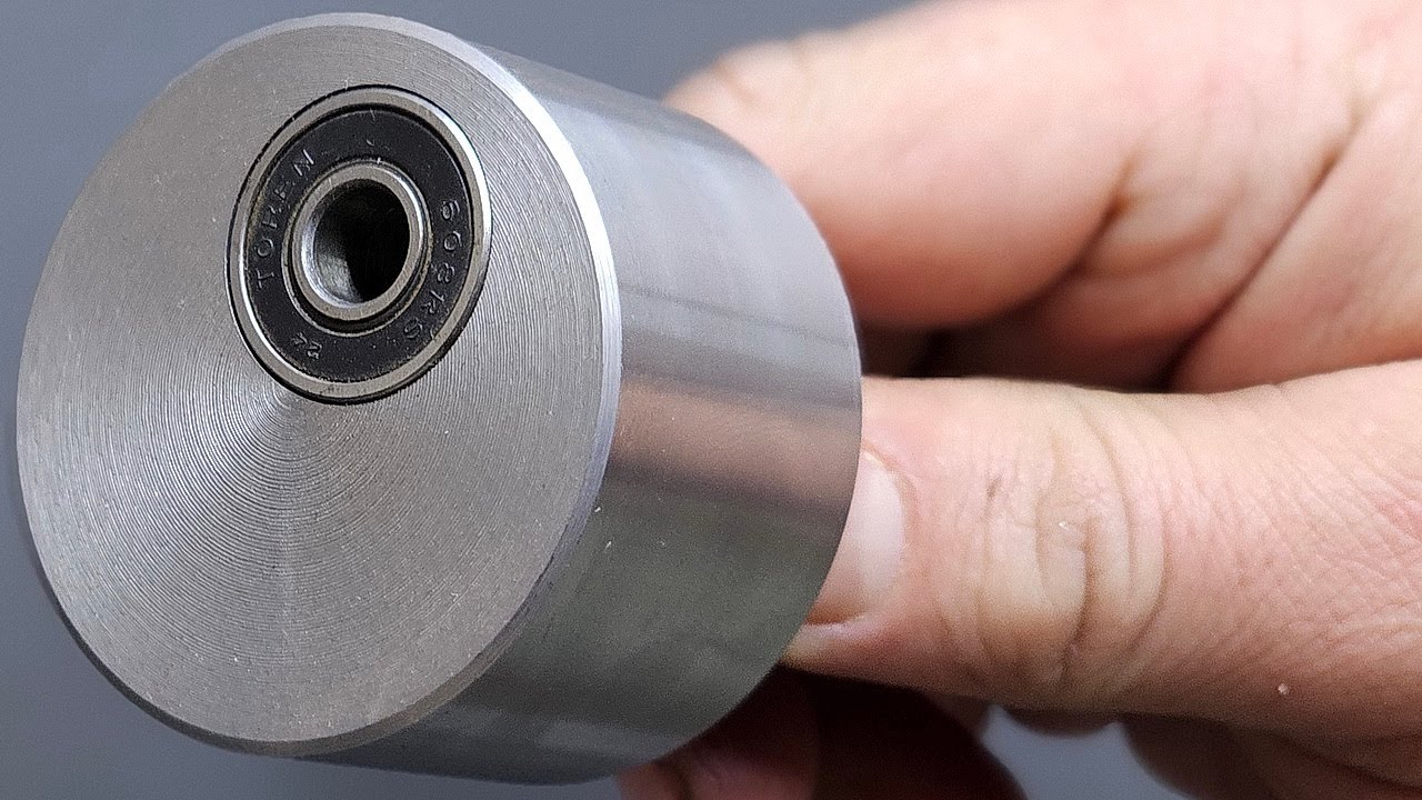 Simple Idea for Grinding and Polishing Parts on a Milling Machine