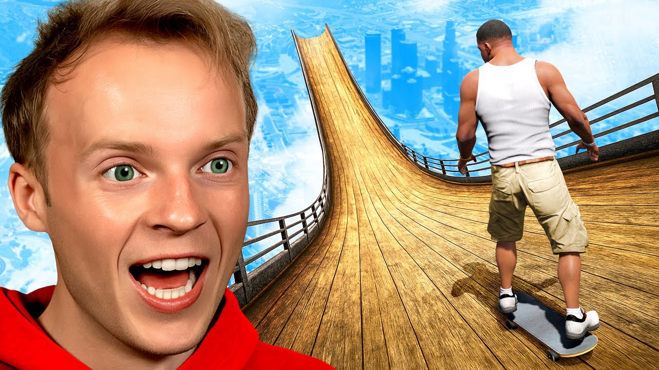 Пробуем MEGA RAMP в GTA 5! (Редчайшие транспортные средства)