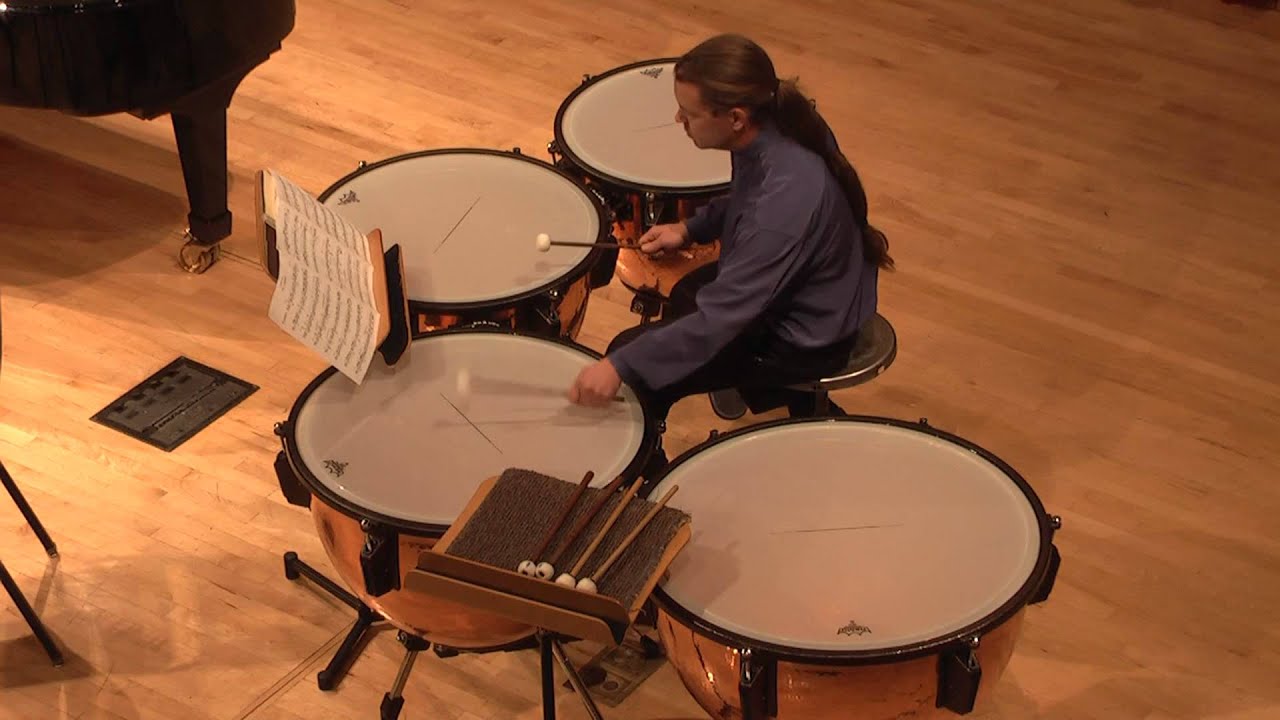 from Eight Pieces for Four Timpani - Canaries (Elliott Carter) - The Playground Ensemble