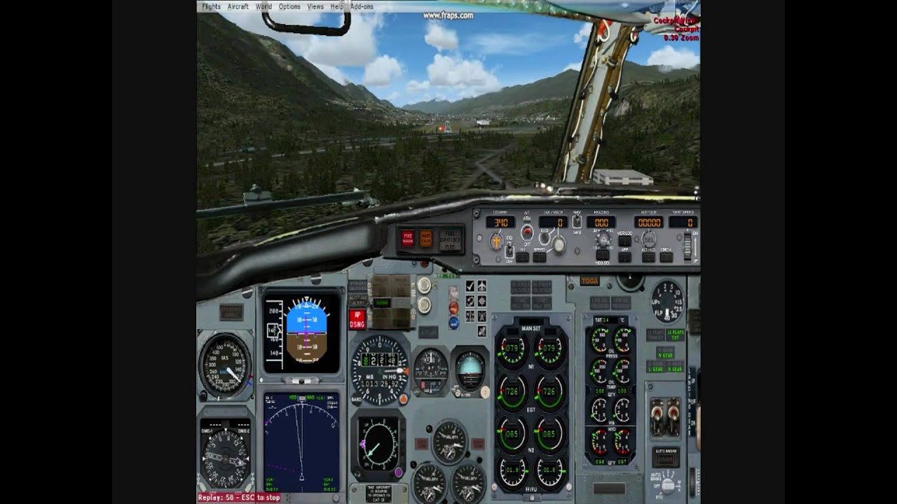Fsx TNT BAE 146 at Innsbruck(LOWI)