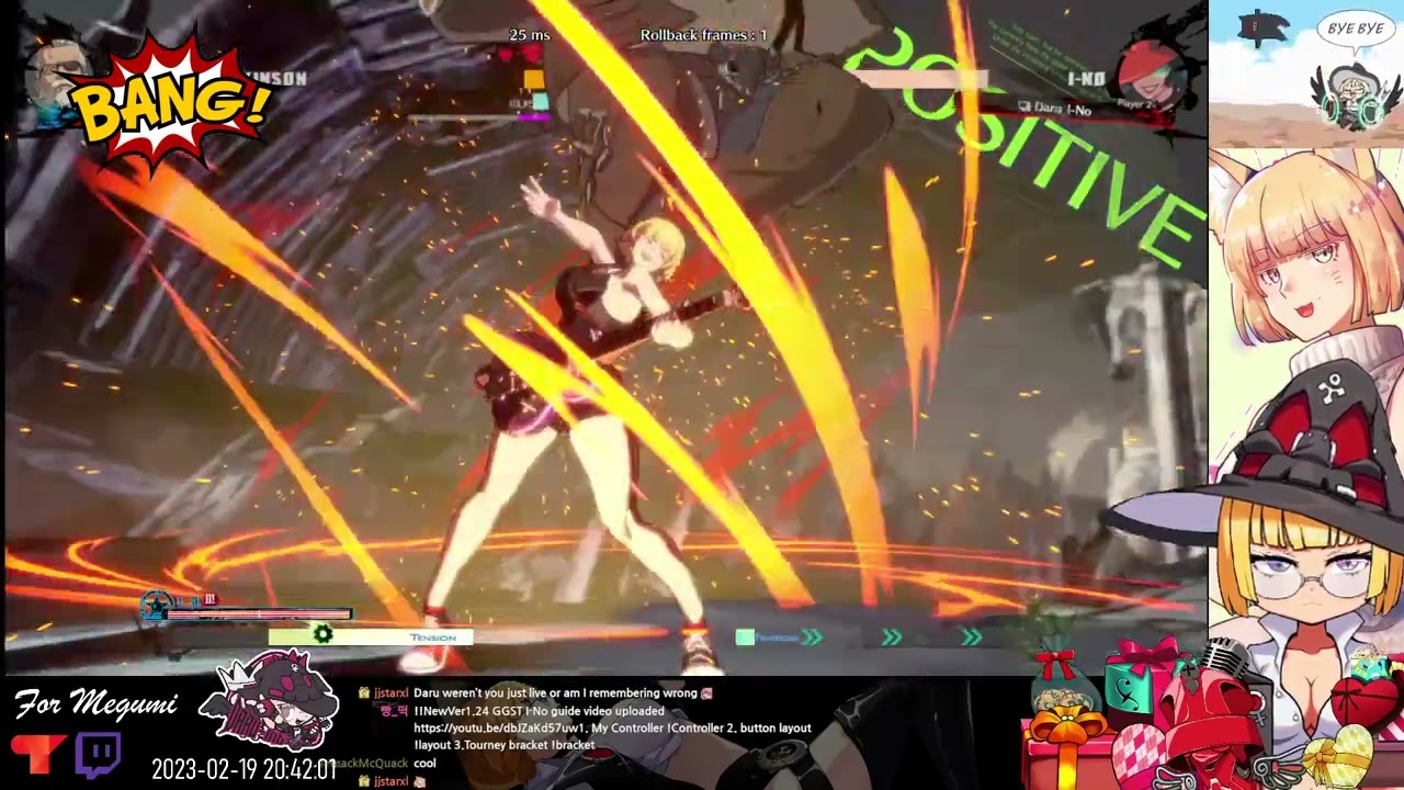 [Daru I-No] Guiltygear strive 230219 best moment