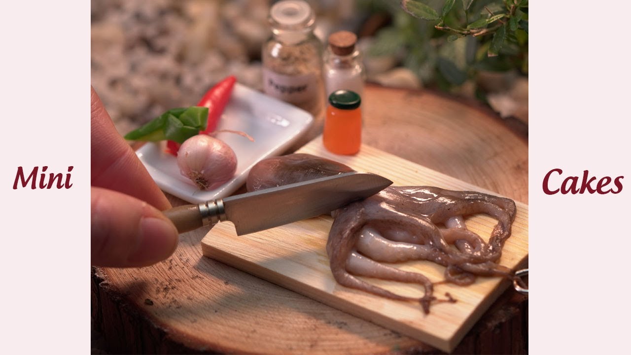 Yummy Mini Spicy Octopus