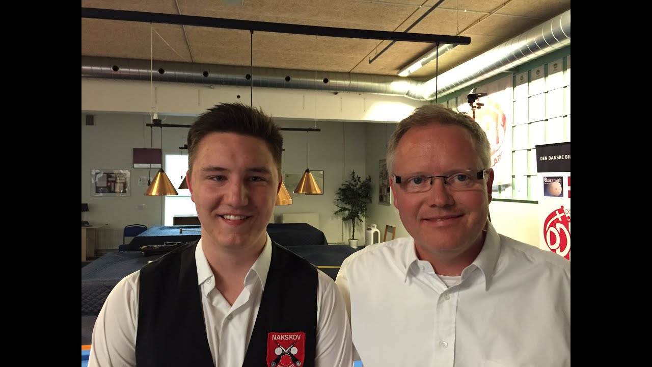 DM Fri Carambole Finalen Anders Henriksen Nakskov Dan Nielsen Kbk:Bnv