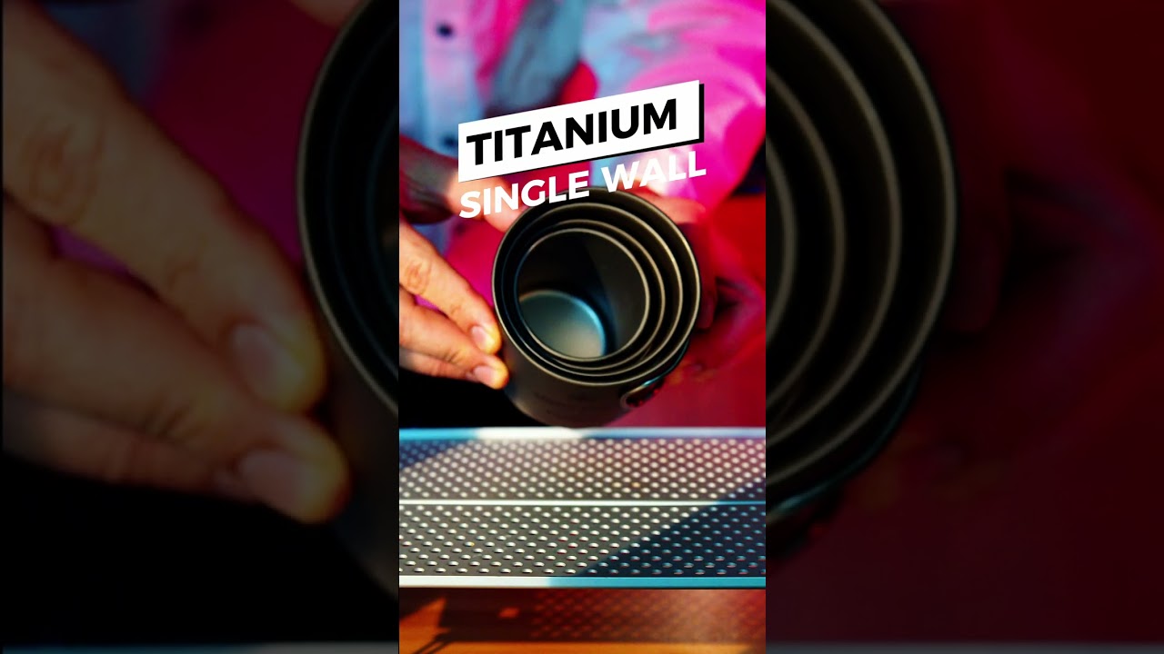 Stacking of Single Wall Titanium by Snow Peak