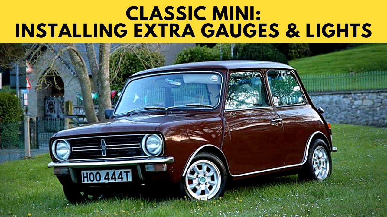 Classic Mini Extra Gauges & Lights