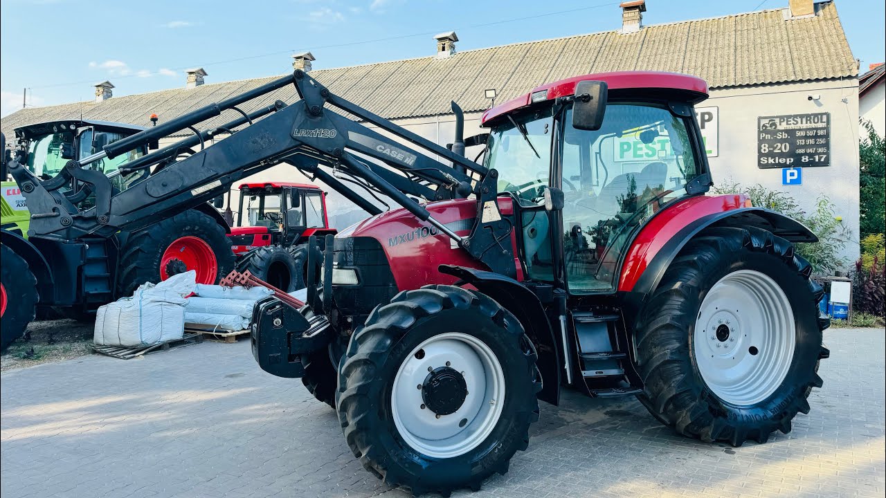 Case MXU 100, 2007r z turem STOLL, nowe opony, prezentacja/review/for sale