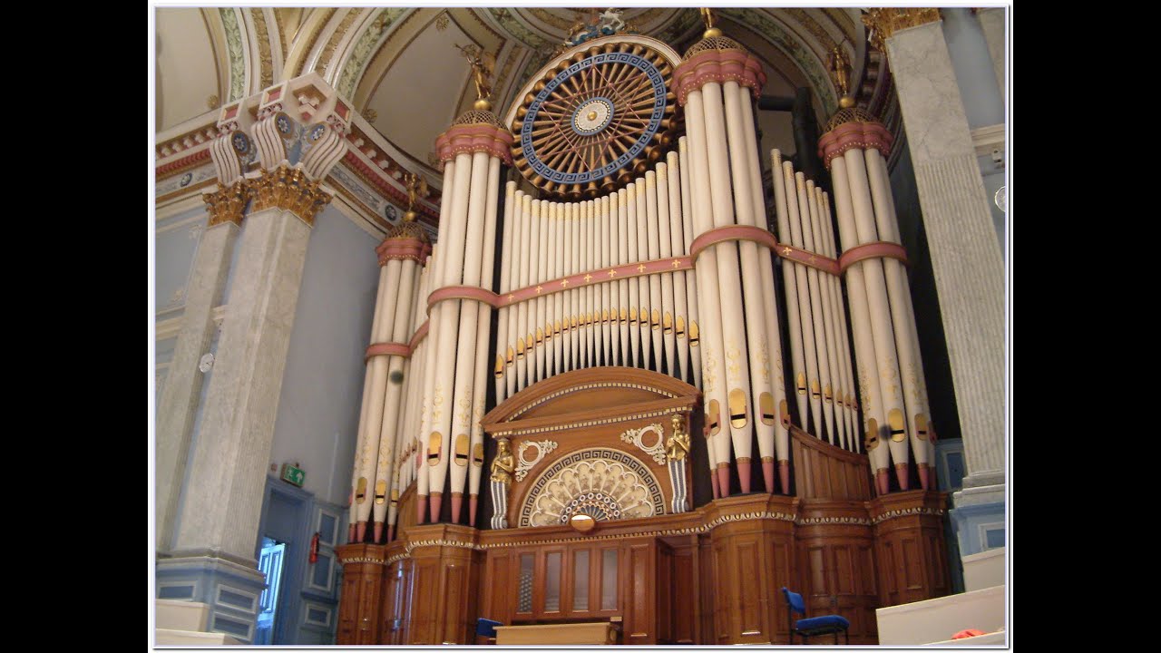 Jonathan Bielby: Huddersfield Town Hall Fr Willis-Harrison organ - Video 3