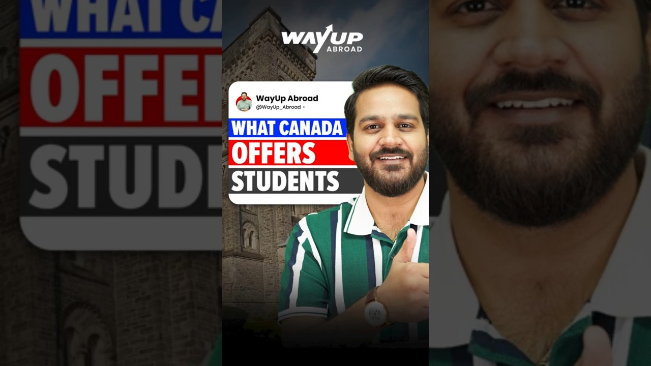 Why Study in Canada: Strong Jobs, Career Growth, Post Study Work Permit #studyabroad