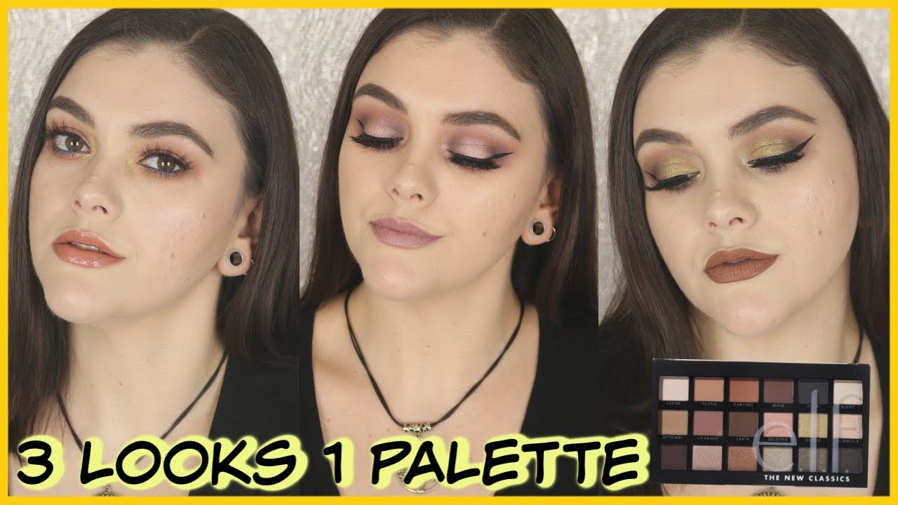 3 LOOKS 1 PALETTE | ELF COSMETICS THE CLASSICS