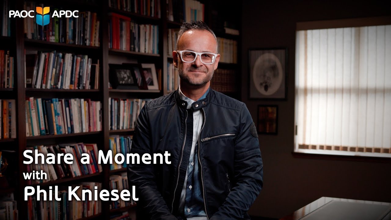 Share a Moment with Phil Kniesel, lead pastor of Hope City Church in Edmonton, Alberta.