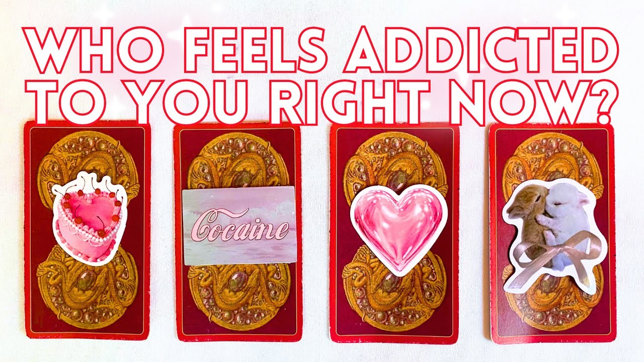🎂🩷WHO FEELS ADDICTED TO YOU?!📱🐇 PICK A CARD Tarot reading