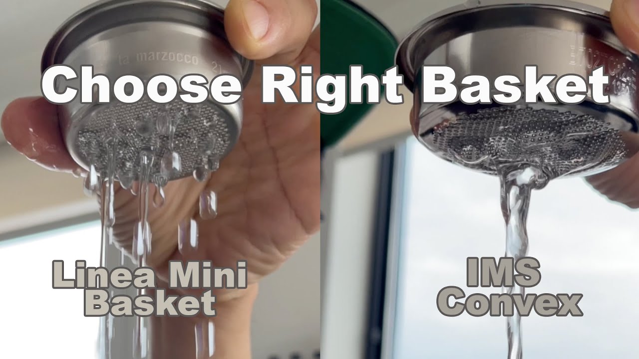 IMS Convex vs. Linea Mini Espresso Basket: Which Makes Better Coffee?