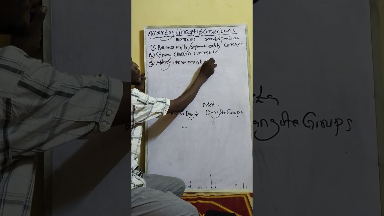 003. Accounting Concepts and Conventions — in Hausa. 