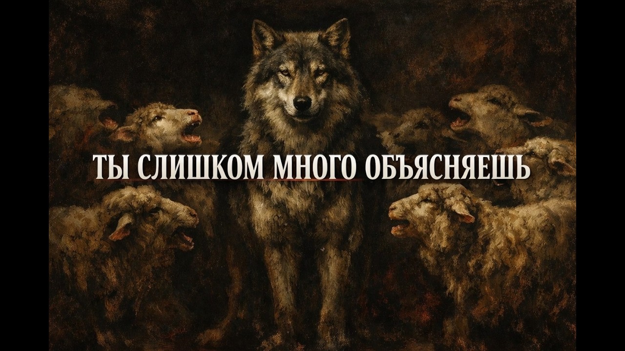 Если ты всё объясняешь — тебя уже не уважают